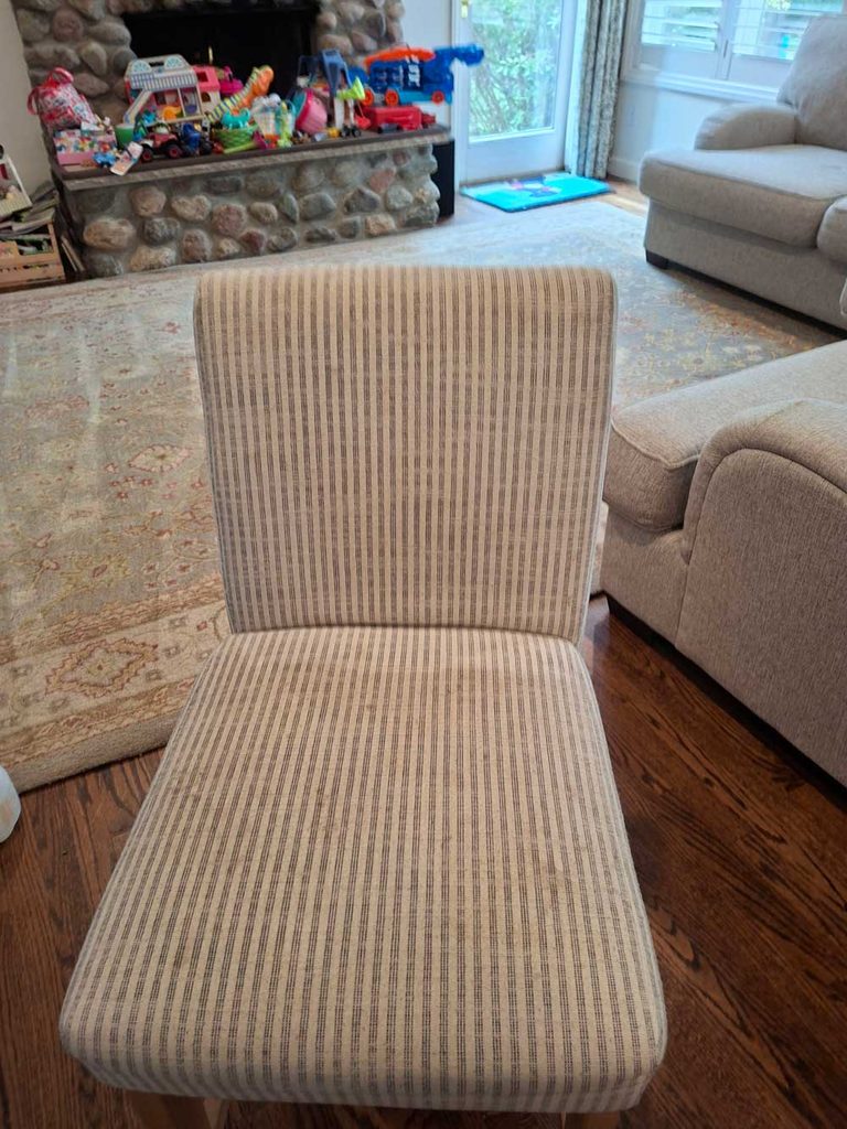 chairs upholstery cleaning before and after 10,000 Lakes Carpet Cleaning, Minneapolis